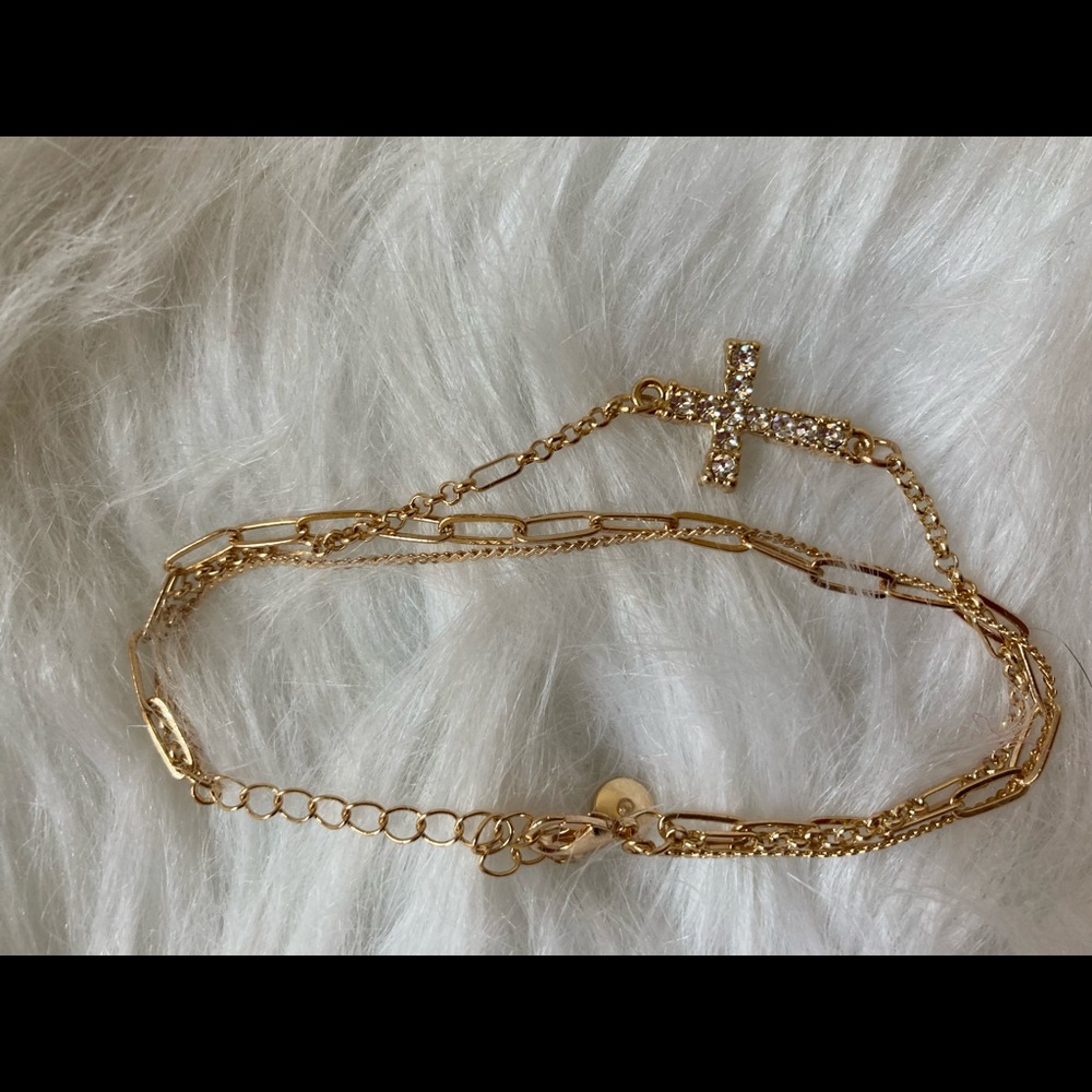 Bracelet or Anklet 3 strands